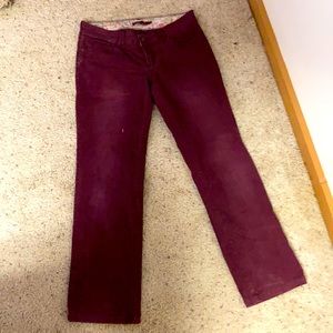 PRANA corduroy boot cut pants